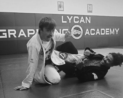 Robin and Ben rolling.